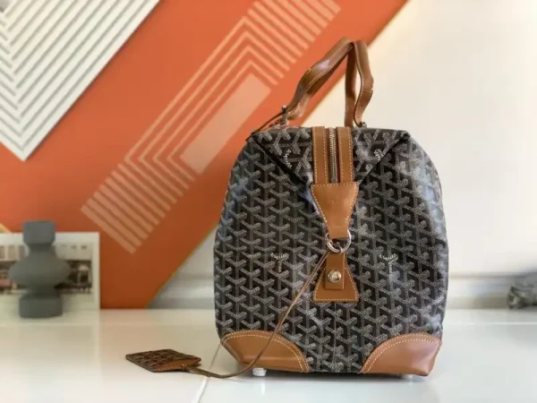 Goyard Bowling 45 Bag Brown - Image 9