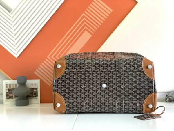 Goyard Bowling 45 Bag Brown - Image 3
