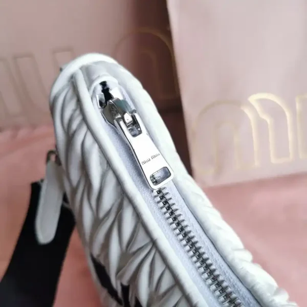 Miu Miu Matelassé League White - Image 9