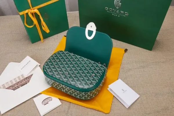 Goyard 233 Bag Green - Image 9