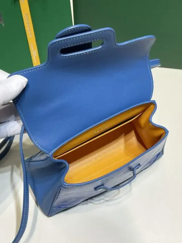 Goyard Saigon Souple Mini Blue - Image 7