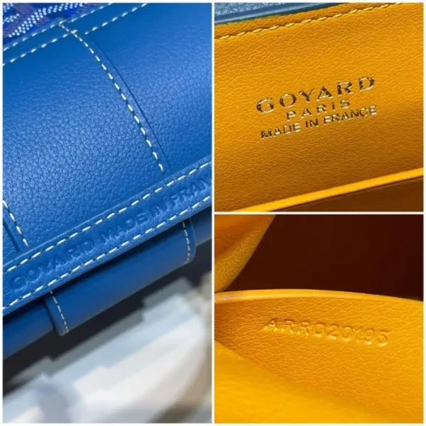 Goyard Saigon Souple Mini Blue - Image 8