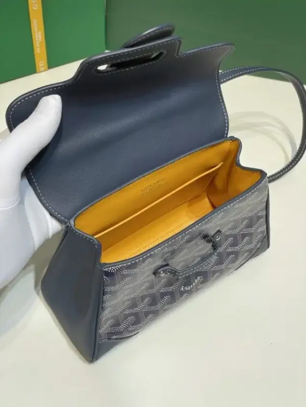 Goyard Saigon Souple Mini  Dark Blue - Image 3
