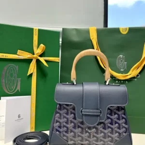 Goyard Saigon Souple Mini  Dark Blue