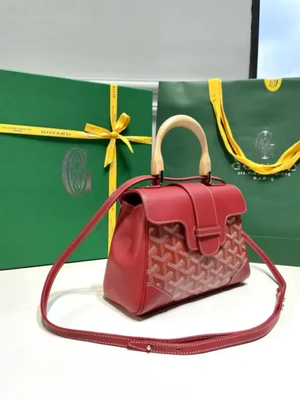 Goyard Saigon Souple Mini Red - Image 4
