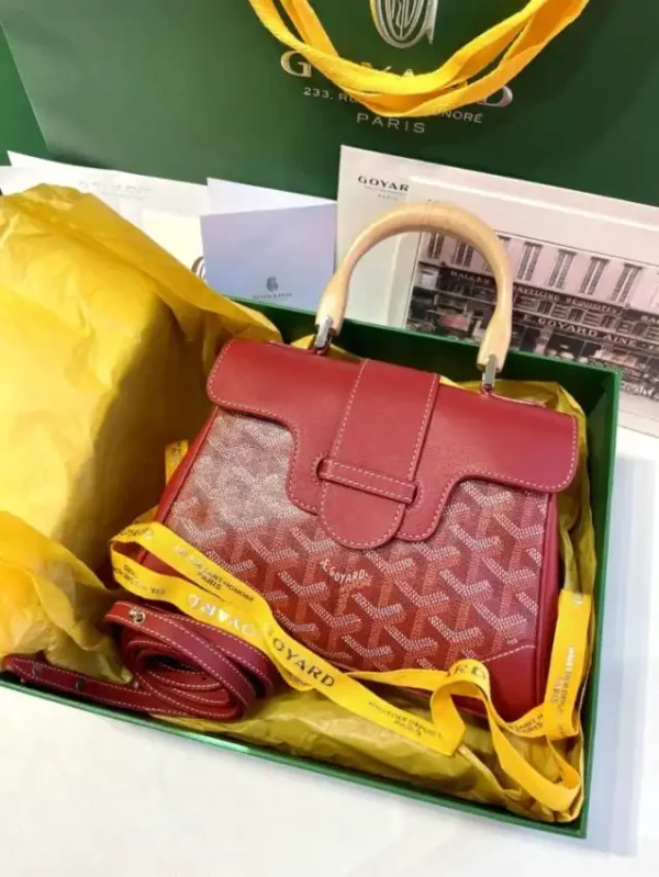 Goyard Saigon Souple Mini Red - Image 6