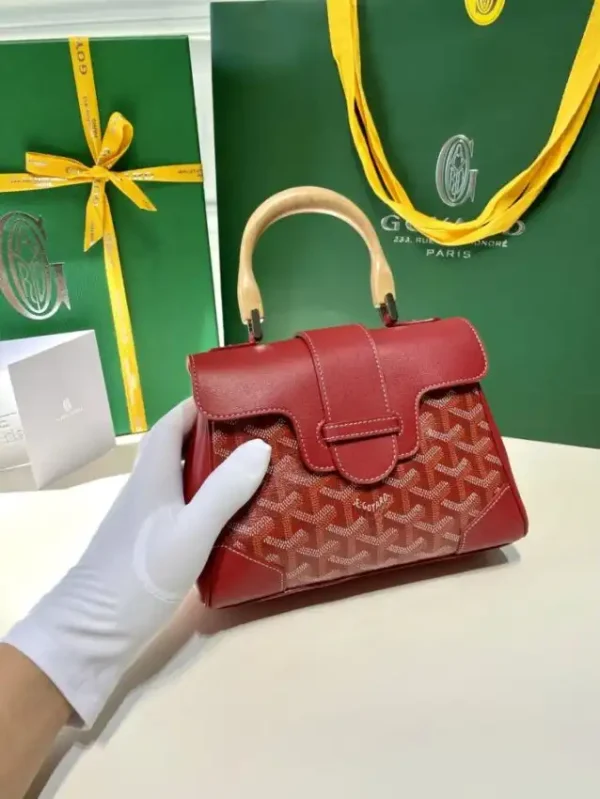 Goyard Saigon Souple Mini Red - Image 8