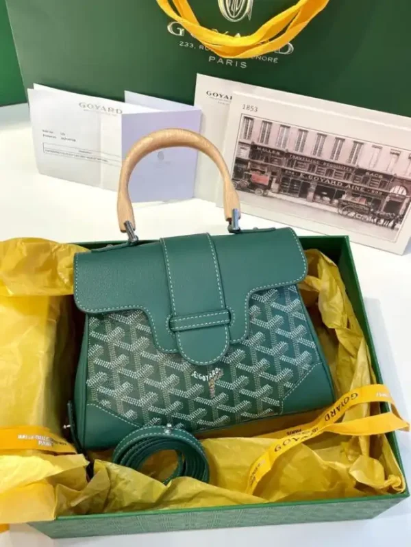 Goyard Saigon Souple Mini Green - Image 7