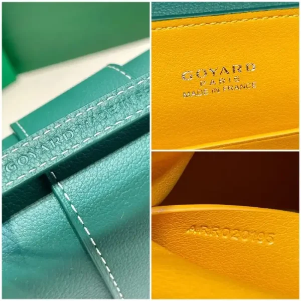 Goyard Saigon Souple Mini Green - Image 8