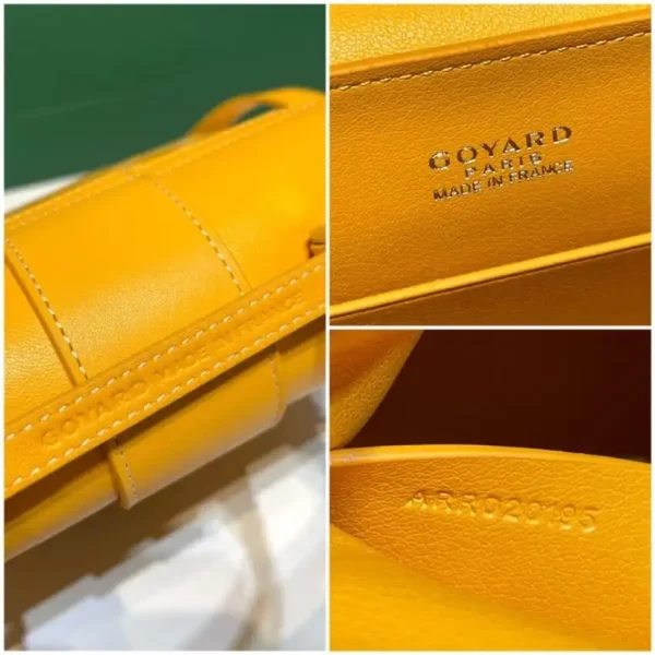 Goyard Saigon Souple Mini Yellow - Image 9