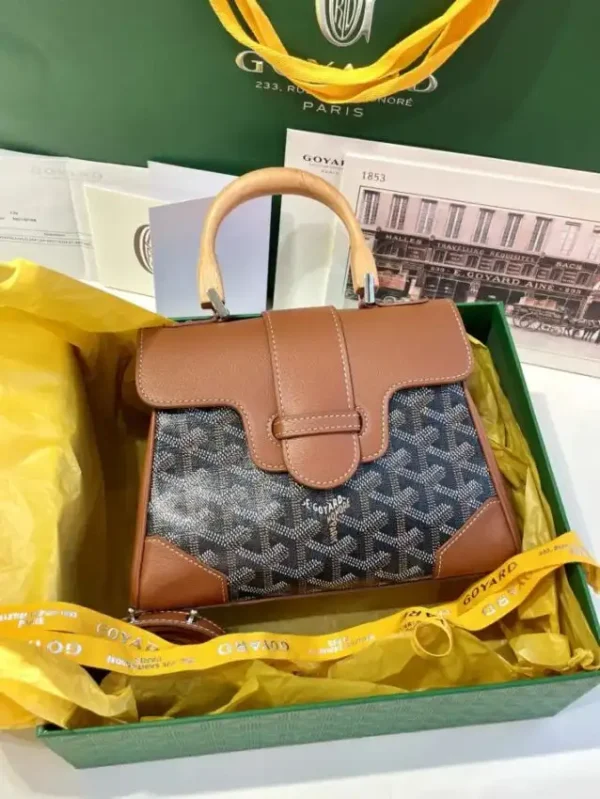 Goyard Saigon Souple Mini Brown - Image 2