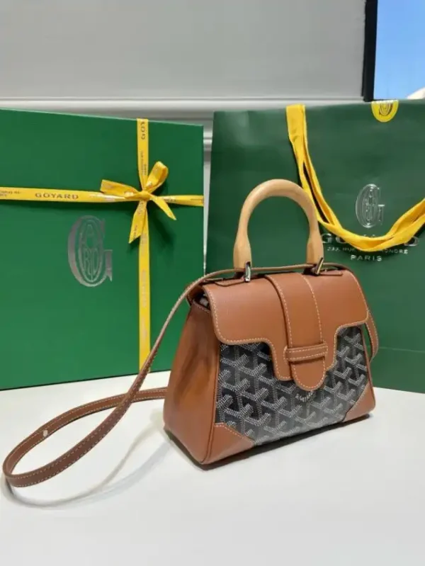 Goyard Saigon Souple Mini Brown - Image 8