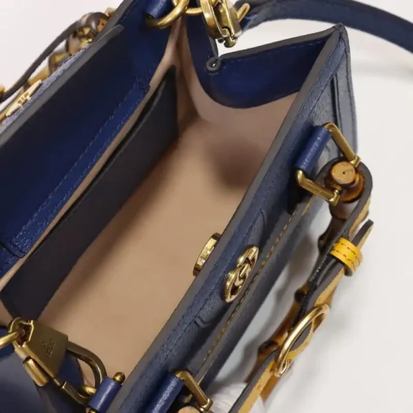 Gucci   Diana Small Tote Blue - Image 8