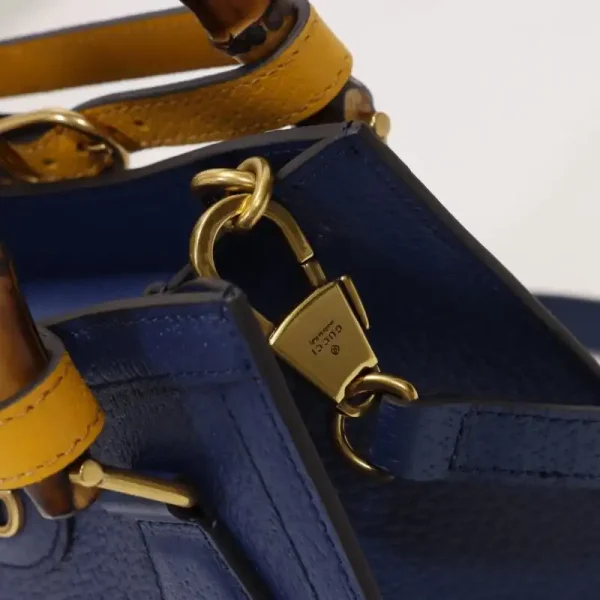 Gucci   Diana Small Tote Blue - Image 9