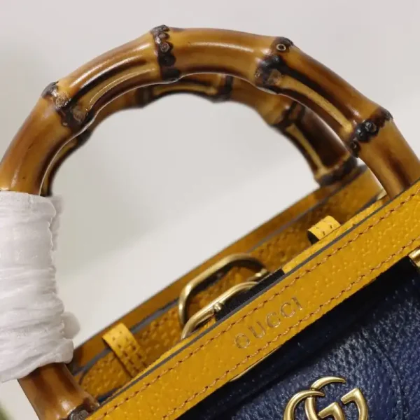 Gucci   Diana Small Tote Blue - Image 3