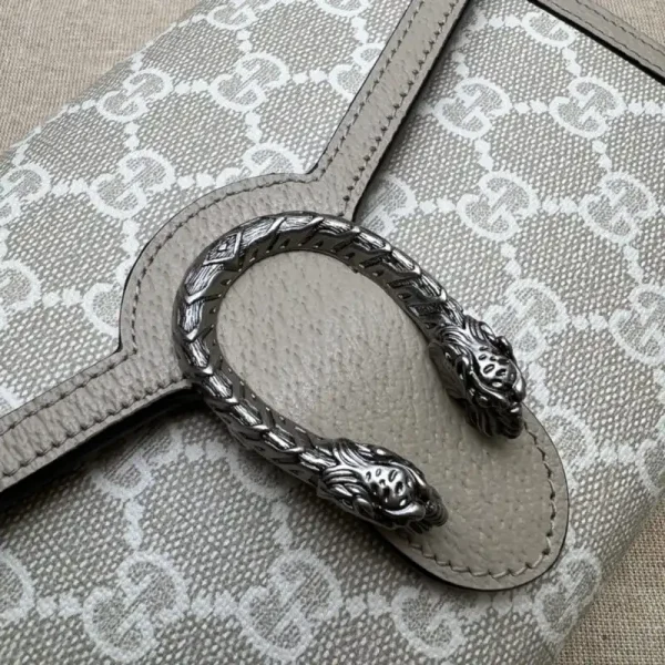 Gucci Dionysus  GG Chain Wallet  Denim Beige - Image 6