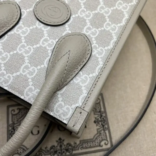 Gucci  Ophidia Mini Tote Bag  White - Image 6