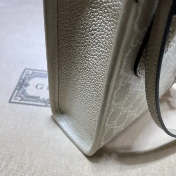 Gucci  Ophidia Mini Tote Bag  White - Image 7