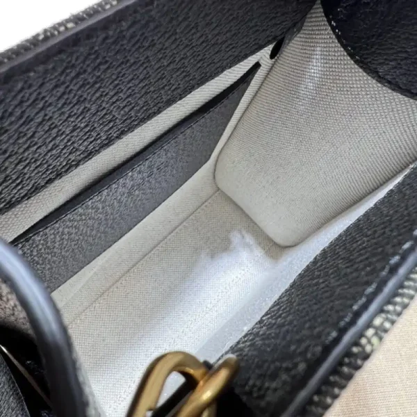 Gucci  Ophidia Mini Tote Bag  Black Denim - Image 4