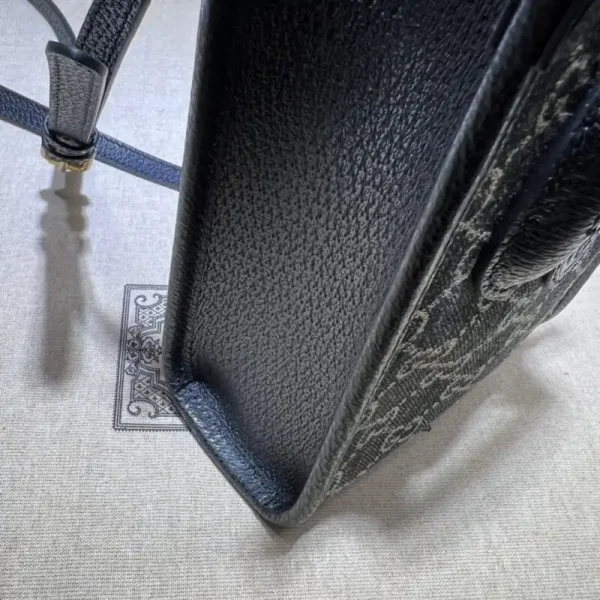 Gucci  Ophidia Mini Tote Bag  Black Denim - Image 2