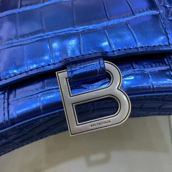 Balenciaga Hourglass On Chain Blue - Image 7