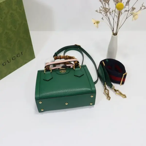 Gucci   Diana Small Tote Green - Image 4