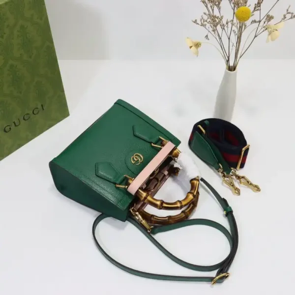 Gucci   Diana Small Tote Green - Image 2