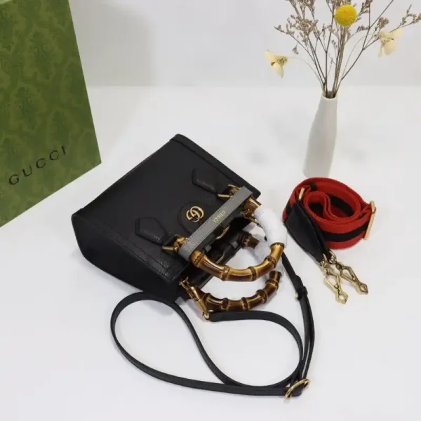 Gucci   Diana Small Tote Black - Image 7