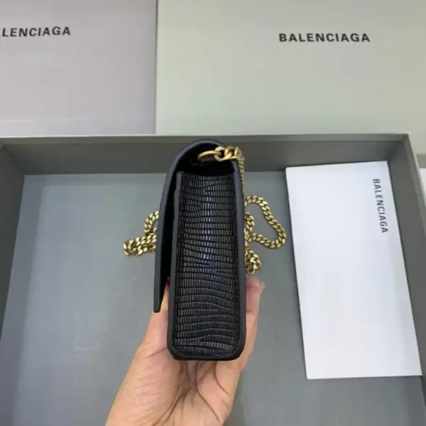 Balenciaga Hourglass On Chain Black - Image 6