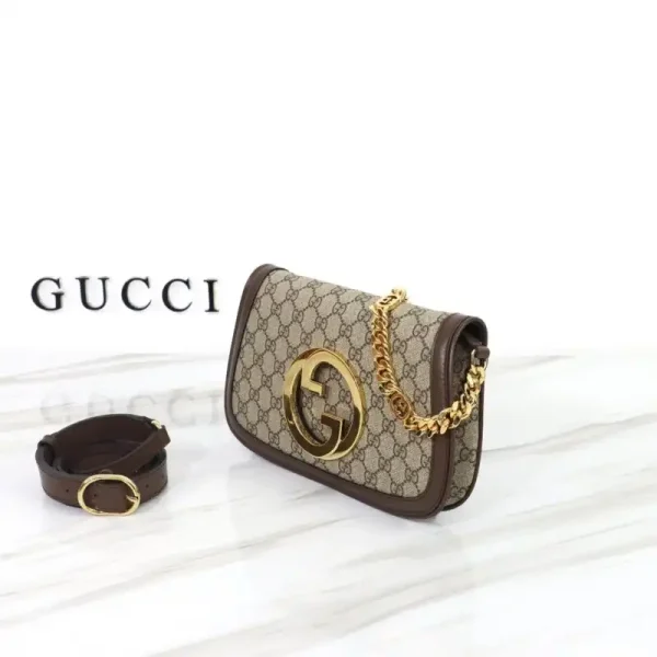 Gucci  Blondie Canvas Brown - Image 6