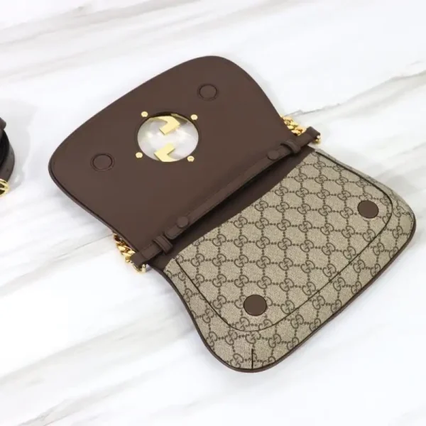 Gucci  Blondie Canvas Brown - Image 7
