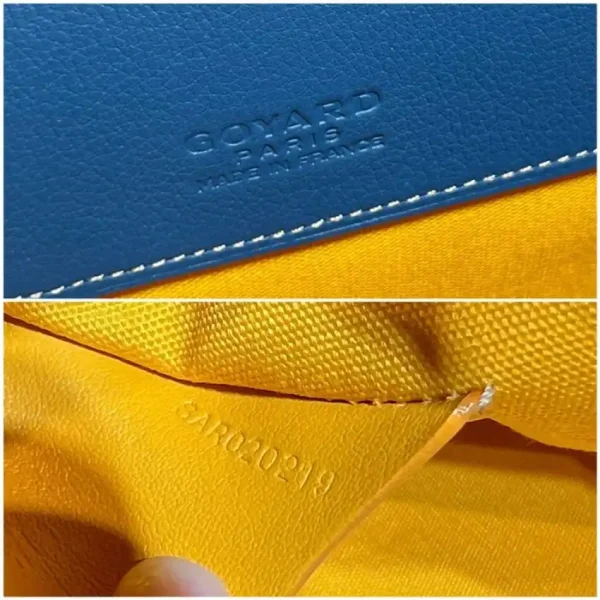Goyard Senat MM Blue - Image 3