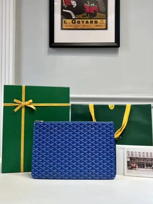 Goyard Senat MM Blue - Image 7