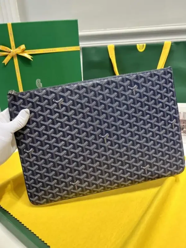 Goyard Senat MM Dark Blue - Image 5