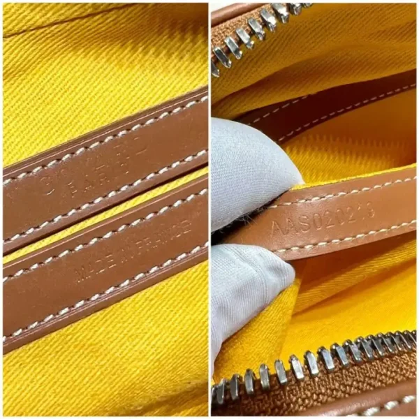 Goyard Cap Vert Red Brown - Image 9