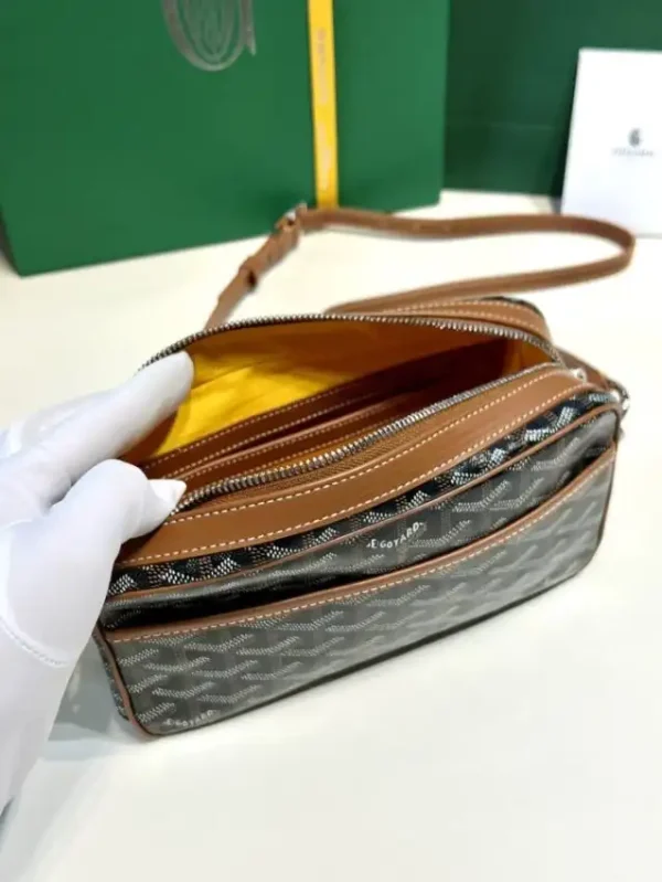 Goyard Cap Vert Red Brown - Image 7