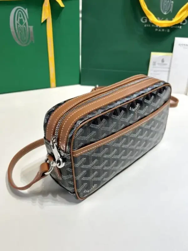 Goyard Cap Vert Red Brown - Image 3