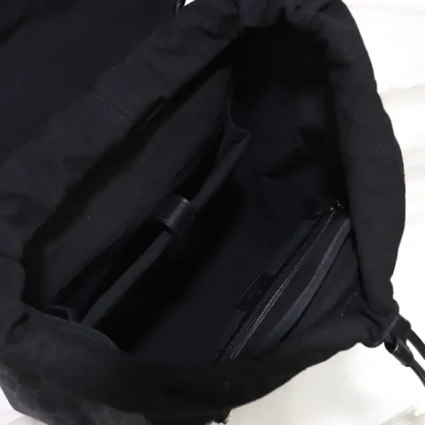 Gucci Interlocking Double G Backpack Black - Image 2