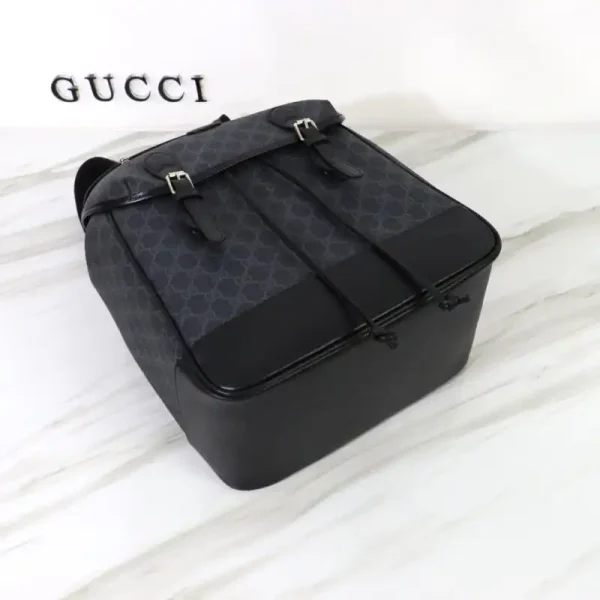 Gucci Interlocking Double G Backpack Black - Image 8