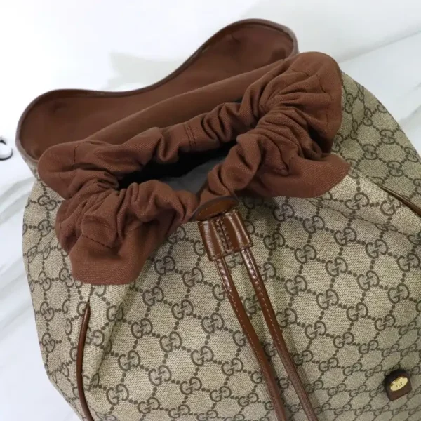 Gucci Interlocking Double G Backpack Beige - Image 5