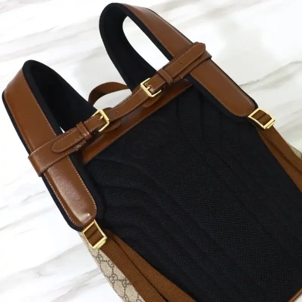 Gucci Interlocking Double G Backpack Beige - Image 8