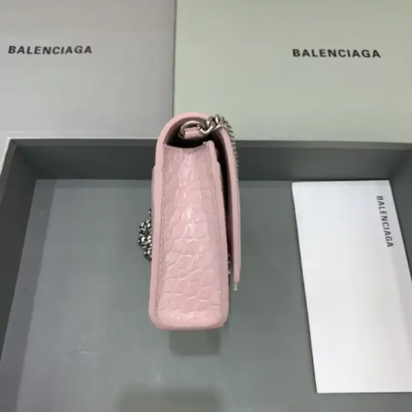Balenciaga Hourglass On Chain Pink - Image 7