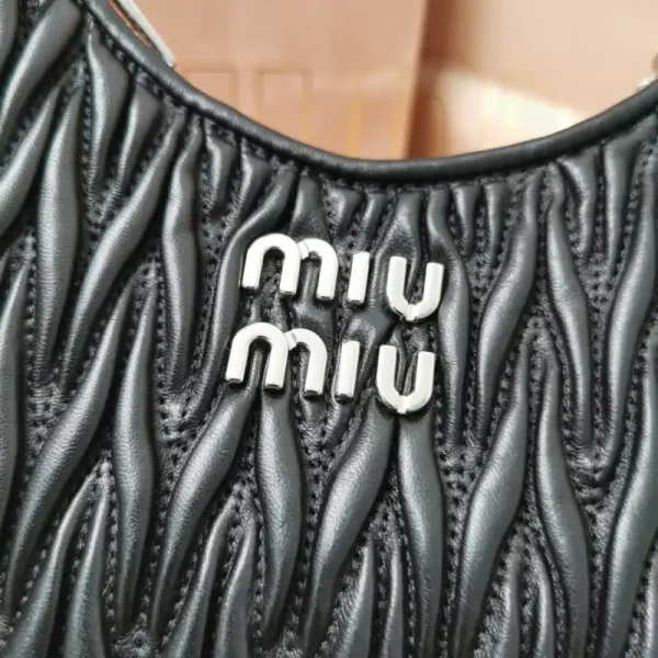 Miu Miu Matelassé Crystal Black - Image 5