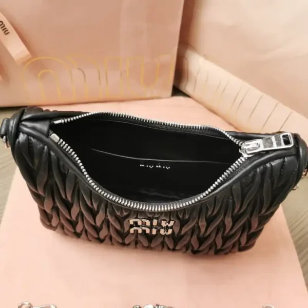 Miu Miu Matelassé Crystal Black - Image 7