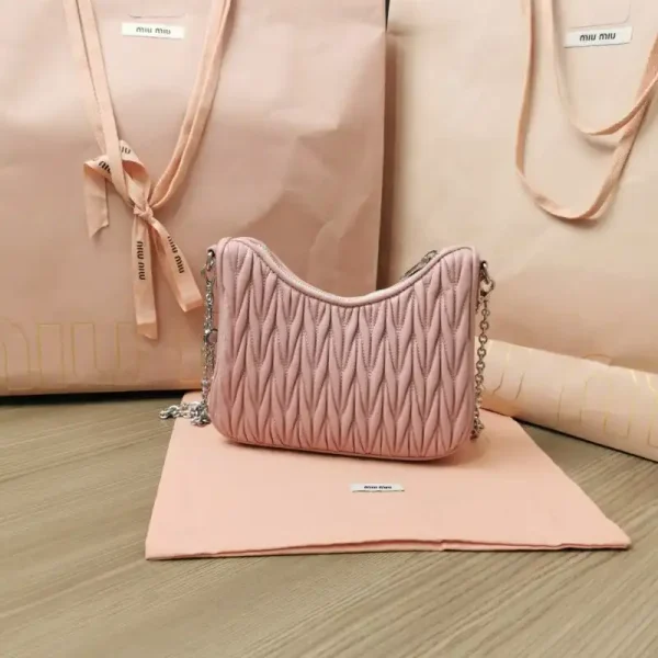 Miu Miu Matelassé Crystal Pink - Image 2