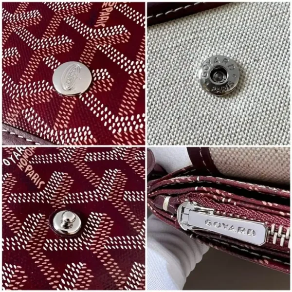 Goyard Plumet Pocket Wallet Bordeaux - Image 4