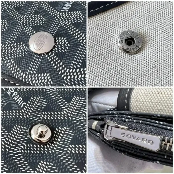 Goyard Plumet Pocket Wallet Grey - Image 2