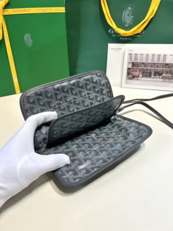 Goyard Plumet Pocket Wallet Grey - Image 5