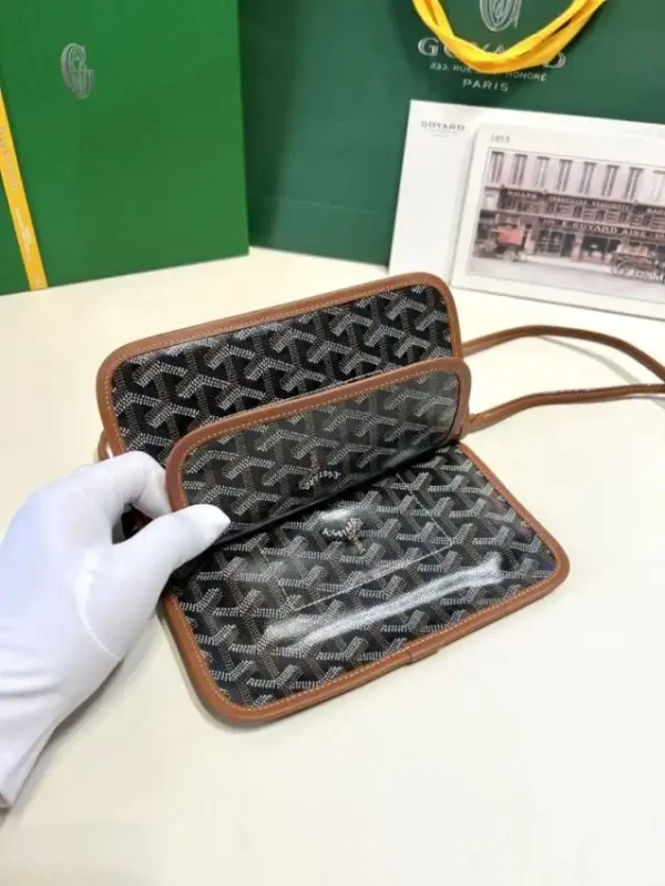 Goyard Plumet Pocket Wallet Brown - Image 8