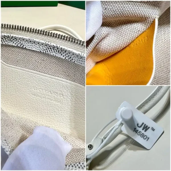 Goyard Plumet Pocket Wallet White - Image 8